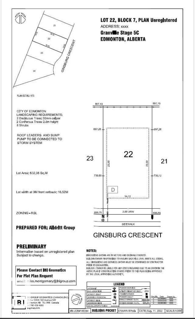 3979 Ginsberg CR NW, Edmonton