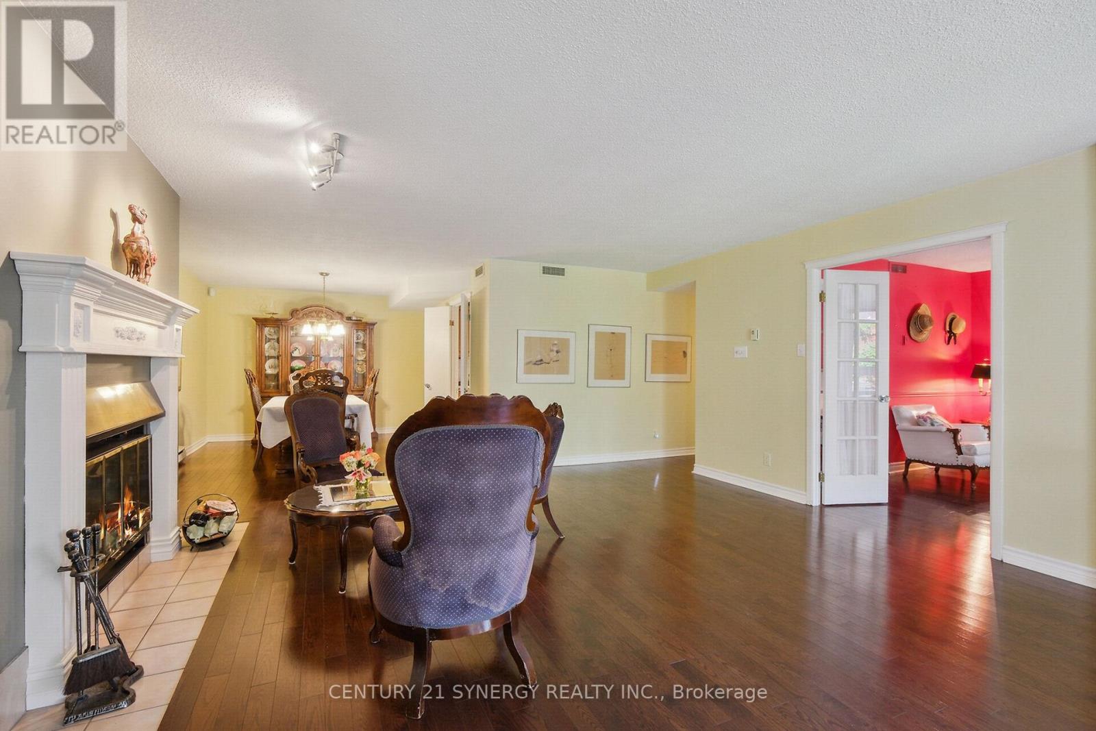 The second bedroom is adjacent to this room