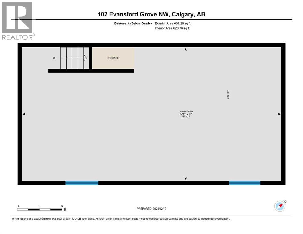 Single Family House for Sale in  Evansford Grove NW Evanston Calgary 