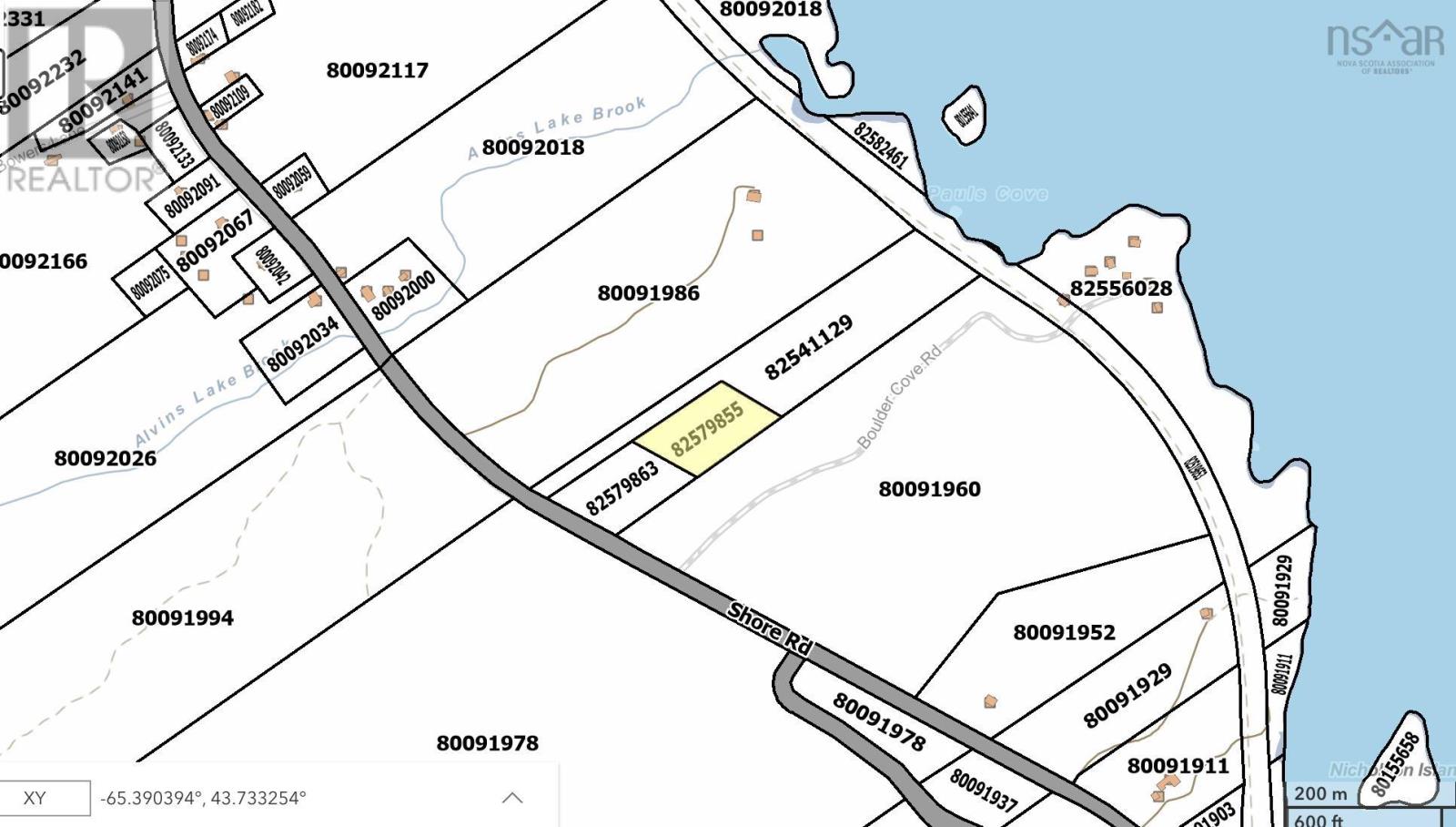 Property 2 of 2 of Lot H-2 Shore Road