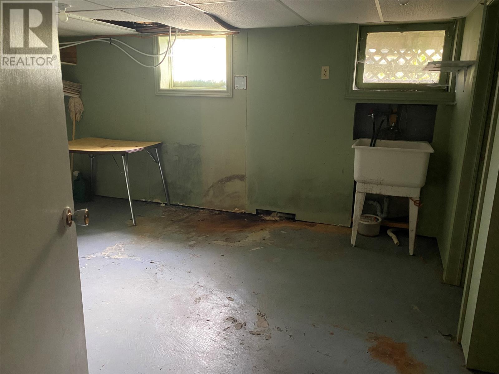 Basement Laundry area