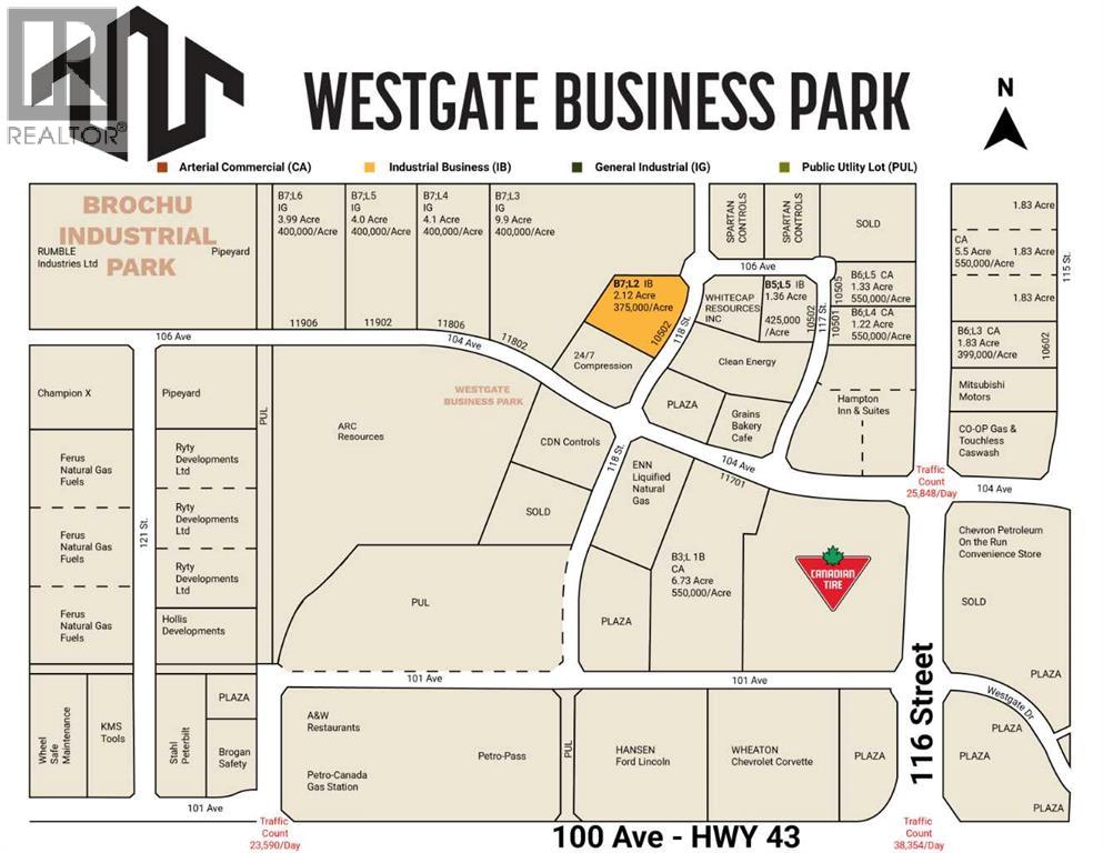 Vacant Land for Sale in   Street Westgate Grande Prairie 