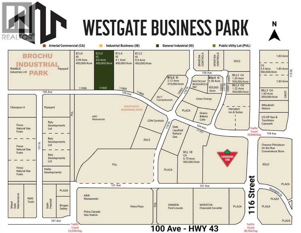 Vacant Land for Sale in   Avenue Westgate Grande Prairie 