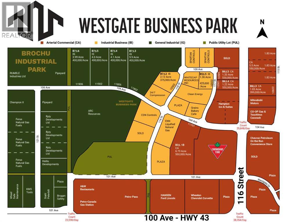 Vacant Land for Sale in   Avenue Westgate Grande Prairie 
