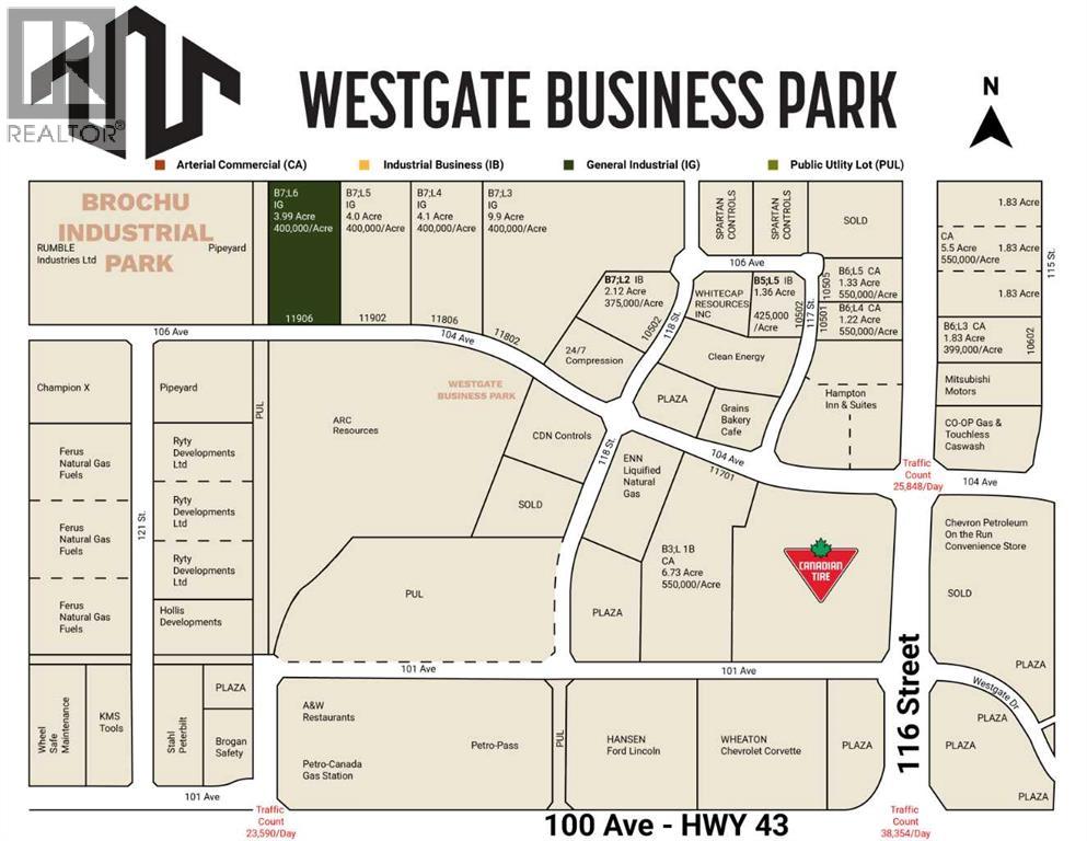 Vacant Land for Sale in   Avenue Westgate Grande Prairie 