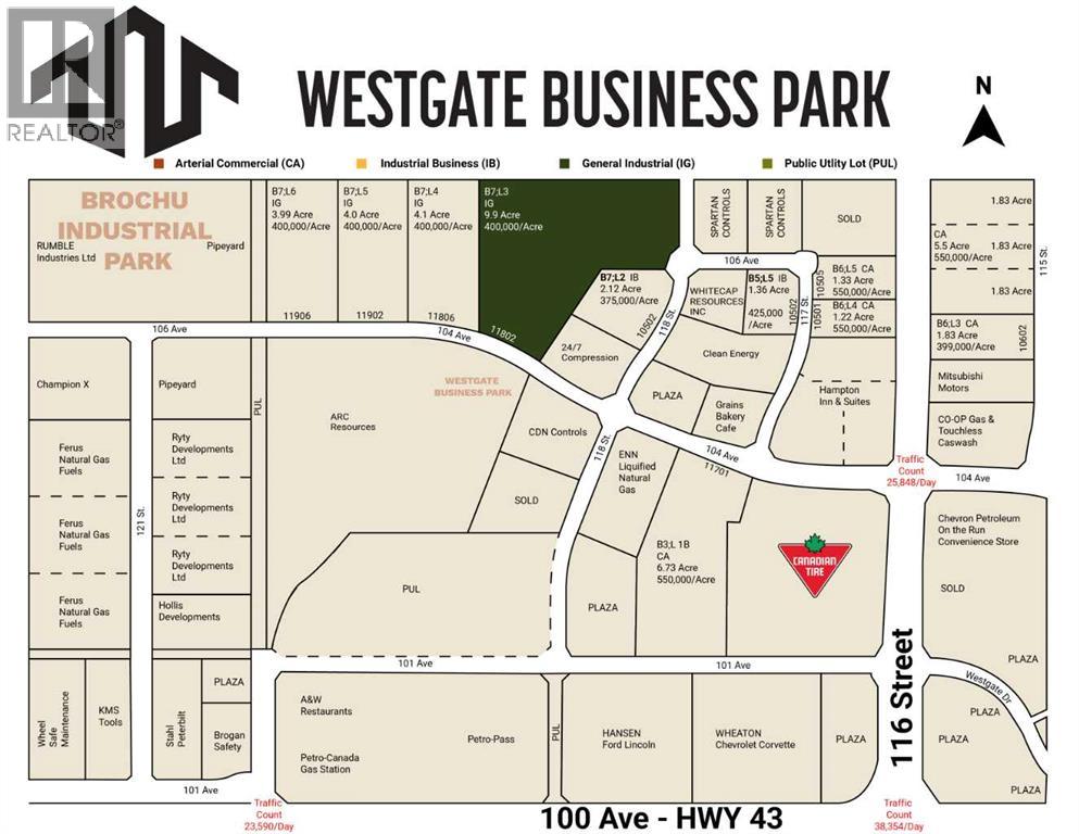 Vacant Land for Sale in   Avenue Westgate Grande Prairie 