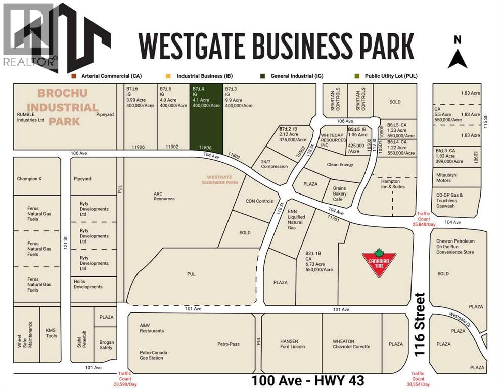 Vacant Land for Sale in   Avenue Westgate Grande Prairie 