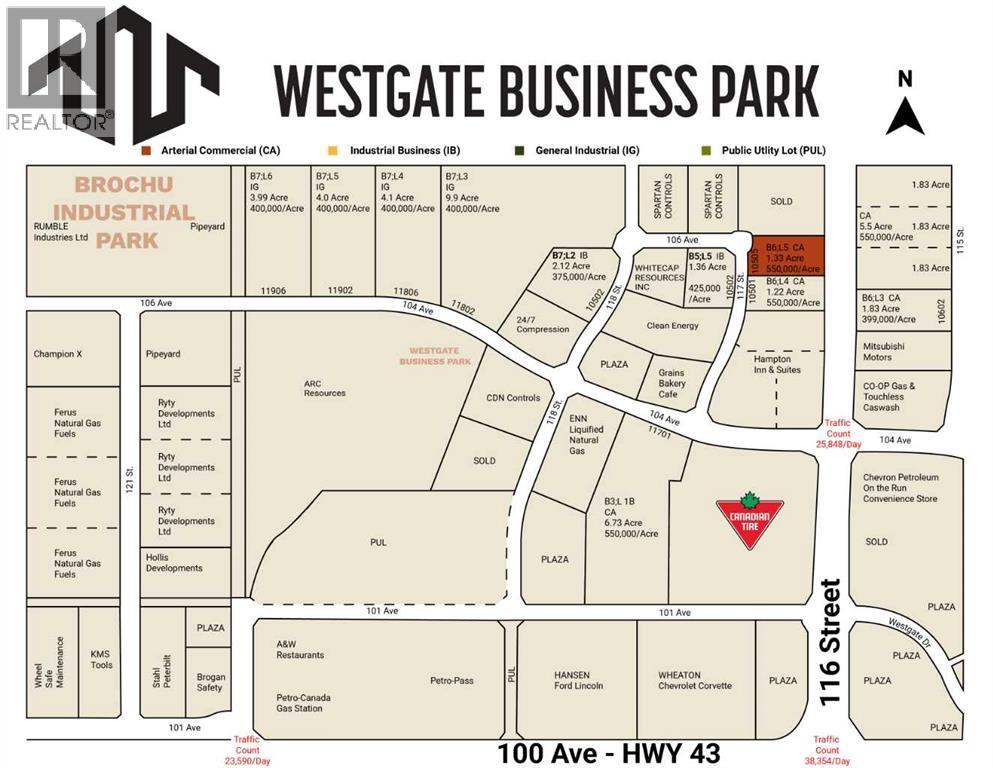 Vacant Land for Sale in   Street Westgate Grande Prairie 