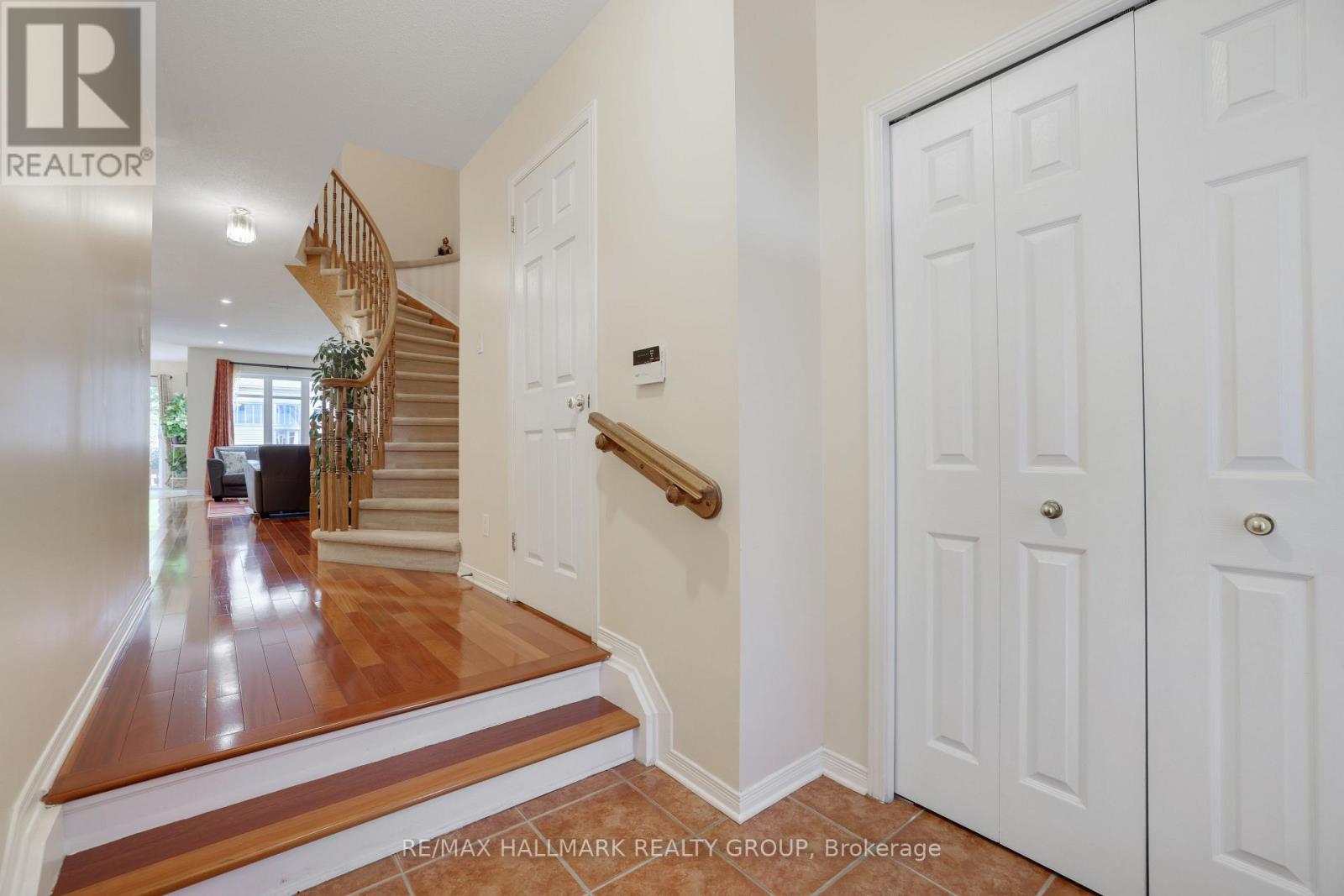 open foyer - warm hardwood floors