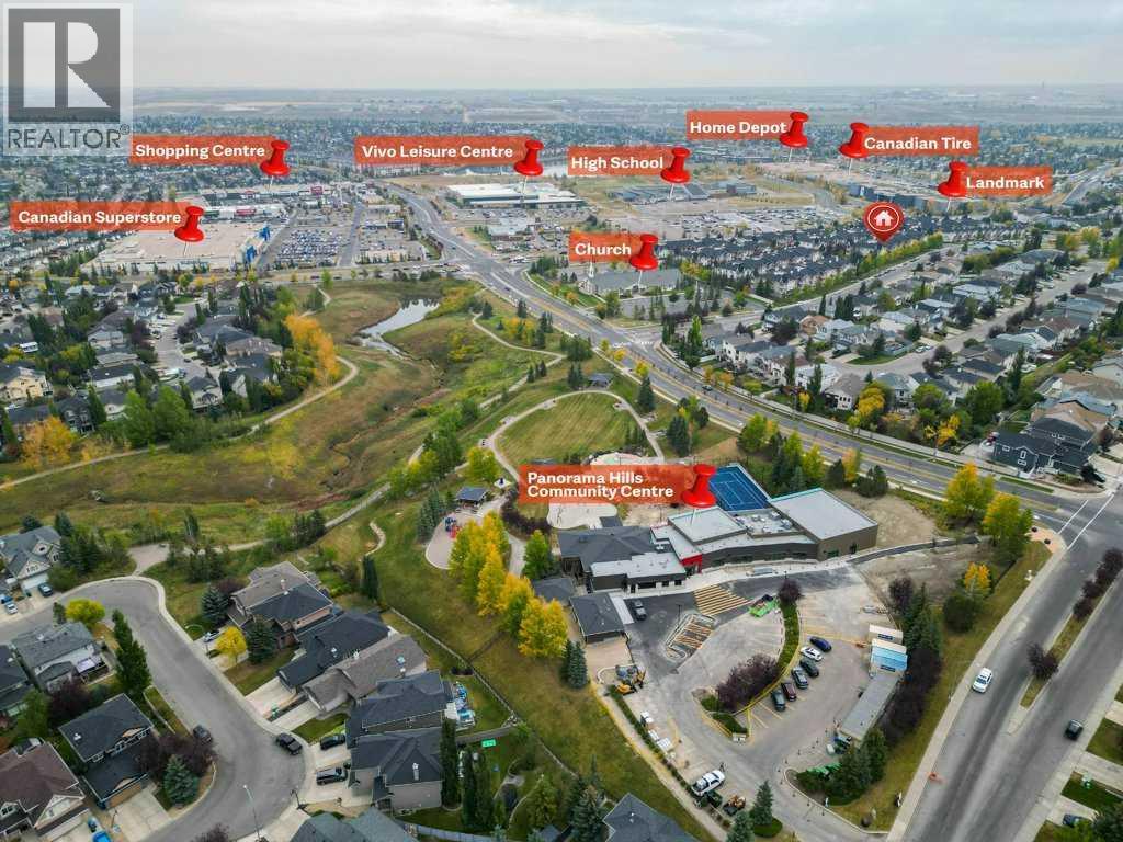 Single Family House for Sale in   Panamount Drive NW Panorama Hills Calgary 