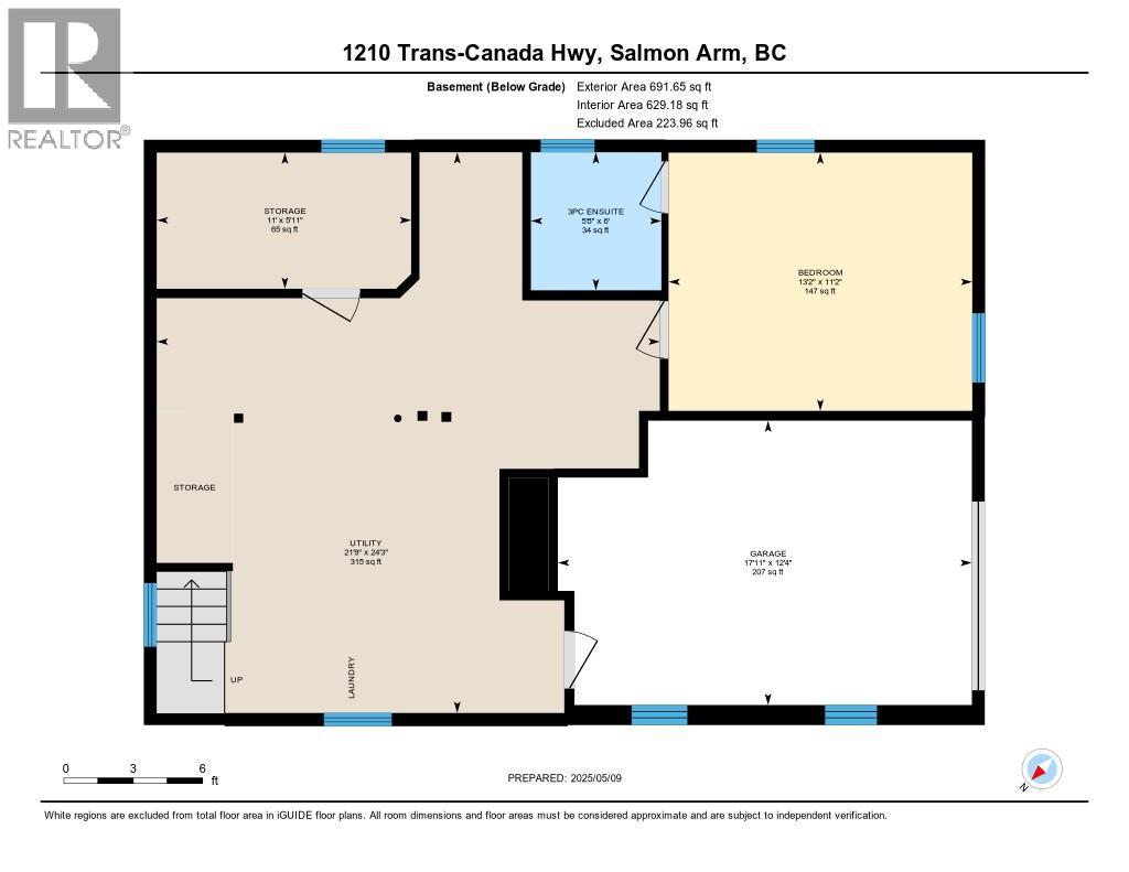 1210 Trans Canada Highway Highway NE Lot# 1, Salmon Arm