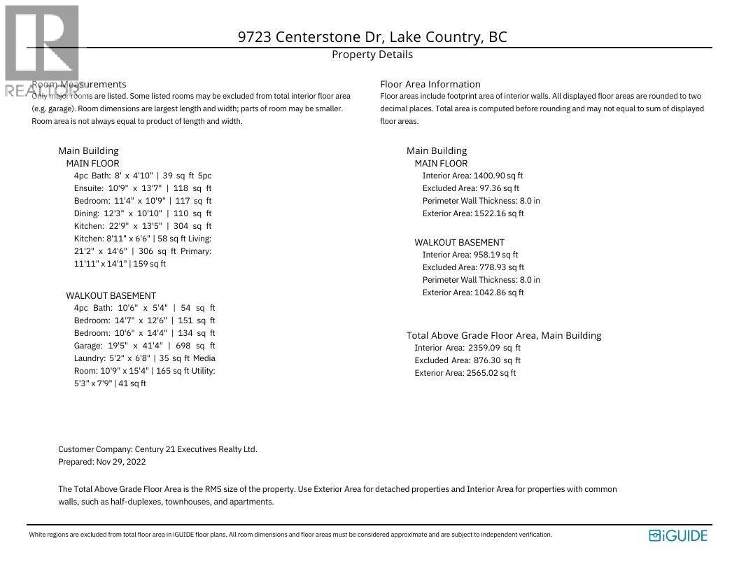  9723 Centrestone Drive, Lake Country