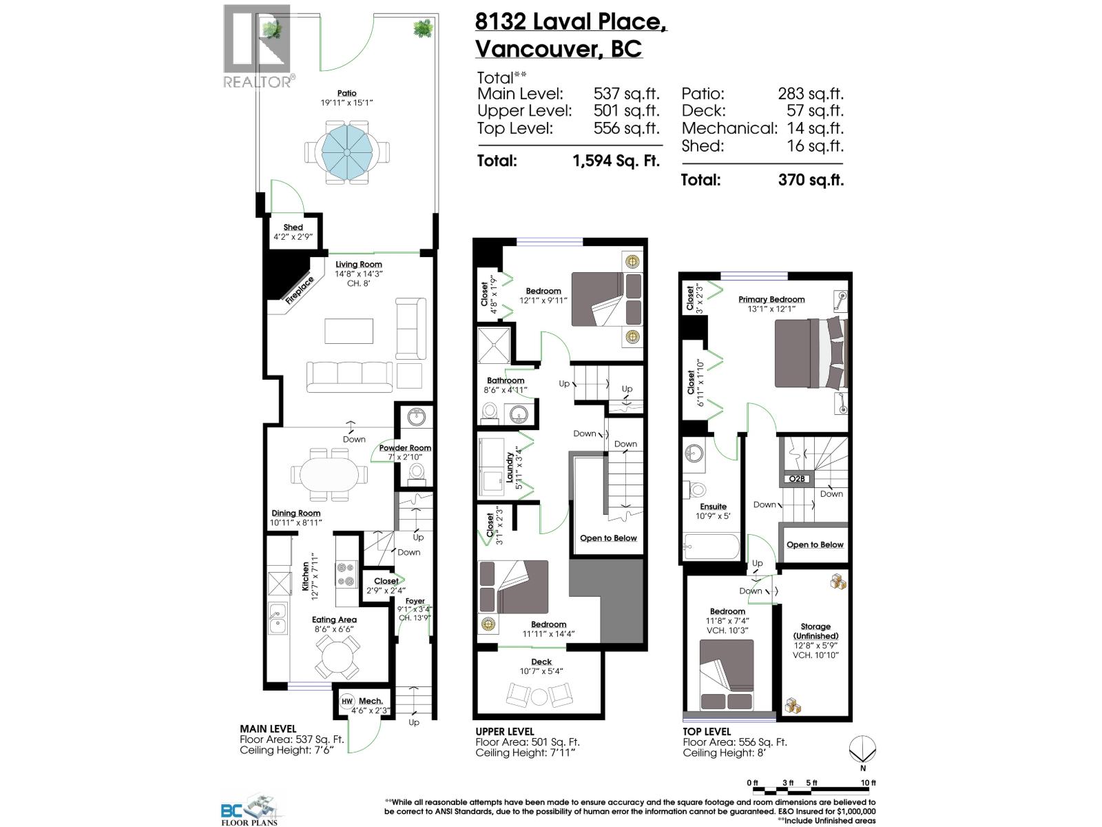 8132 LAVAL PLACE, Vancouver