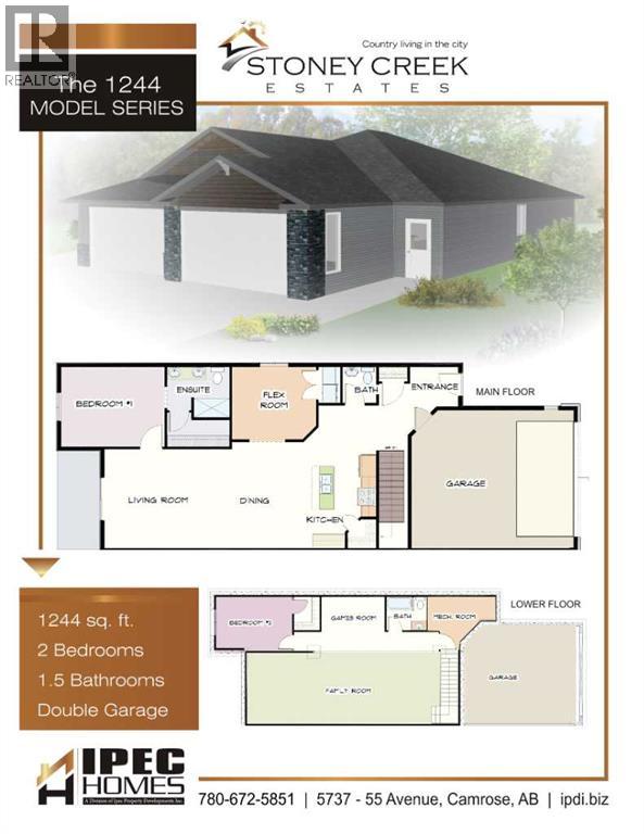 Single Family House Bungalow for Sale in   Avenue Victoria Park Camrose 