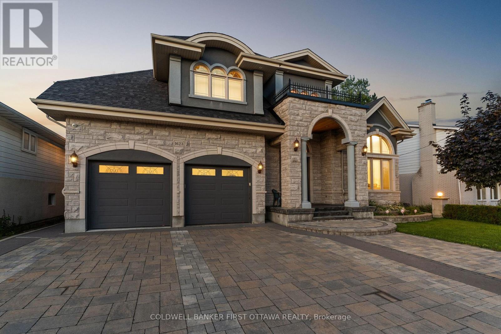 Fully Interlocked. Grand curb appeal welcomes you!