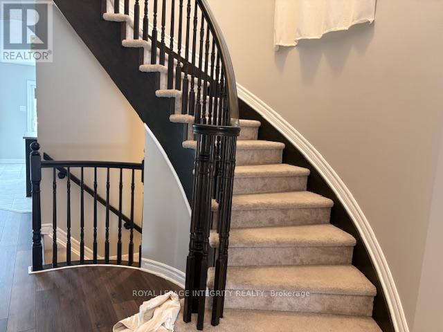 Stairs to upper level