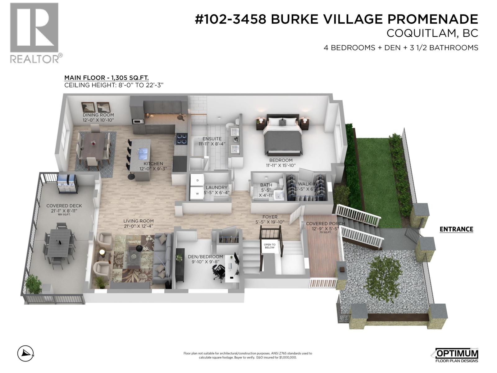 102 3458 BURKE VILLAGE PROMENADE, Coquitlam