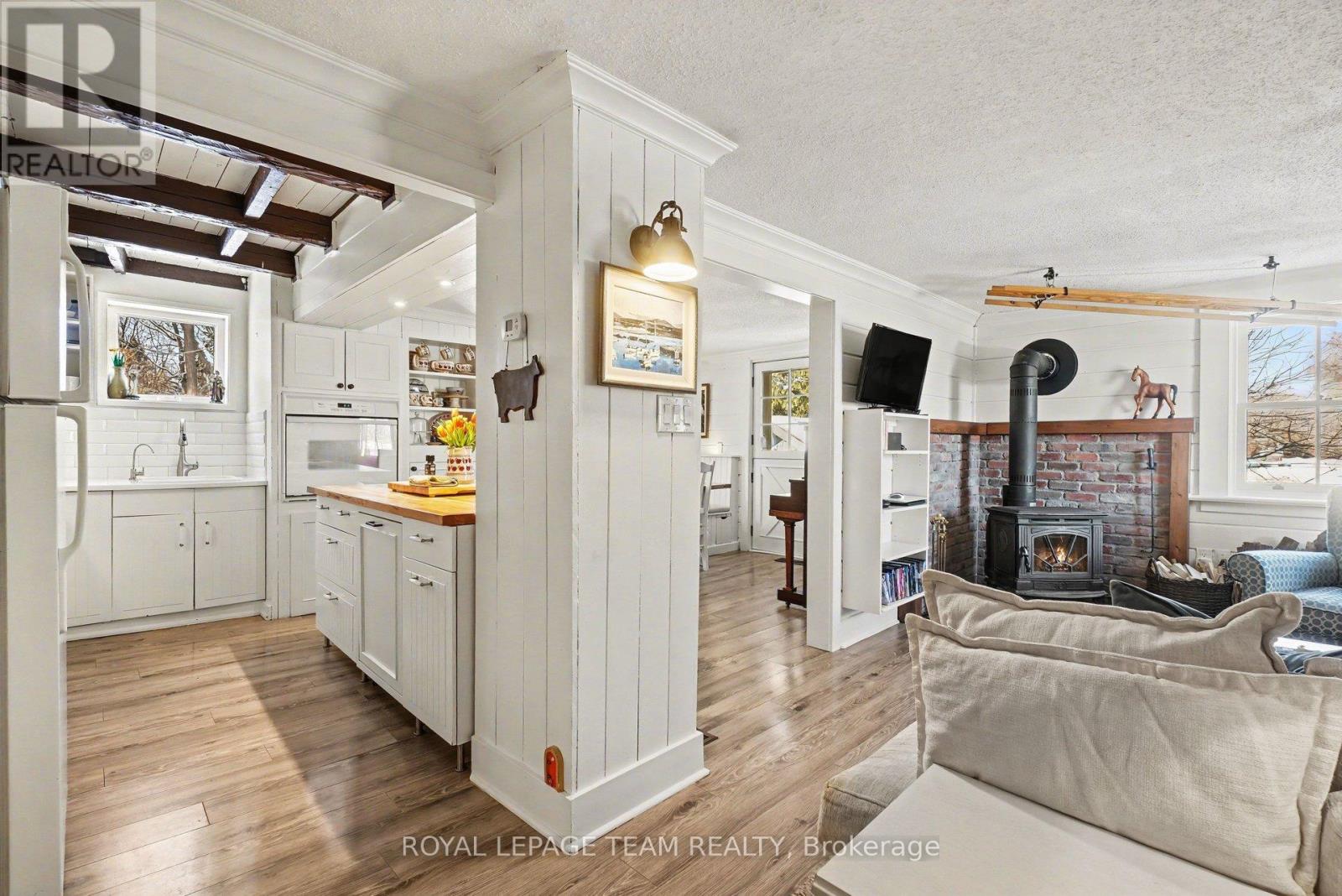 Open concept living area