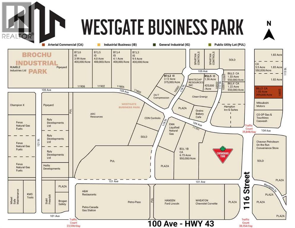 Vacant Land for Sale in   Street Westgate Grande Prairie 