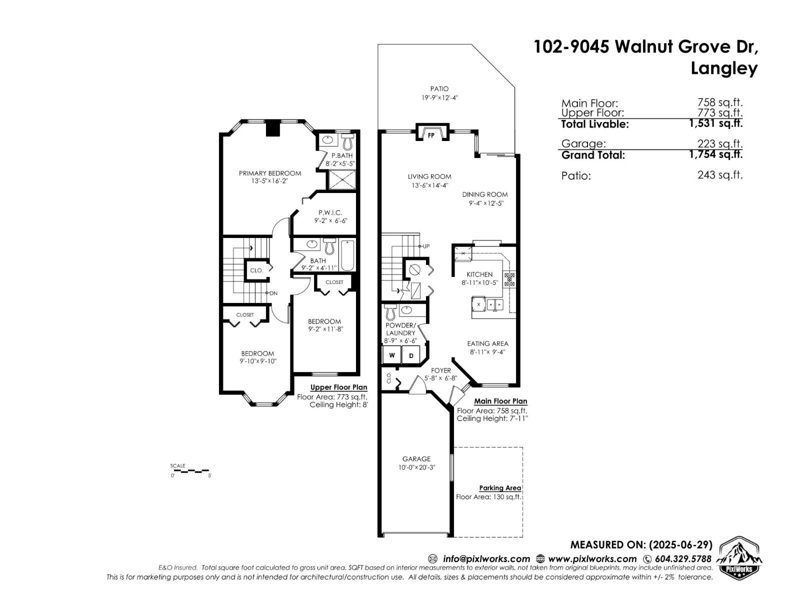 102 9045 WALNUT GROVE DRIVE, Langley