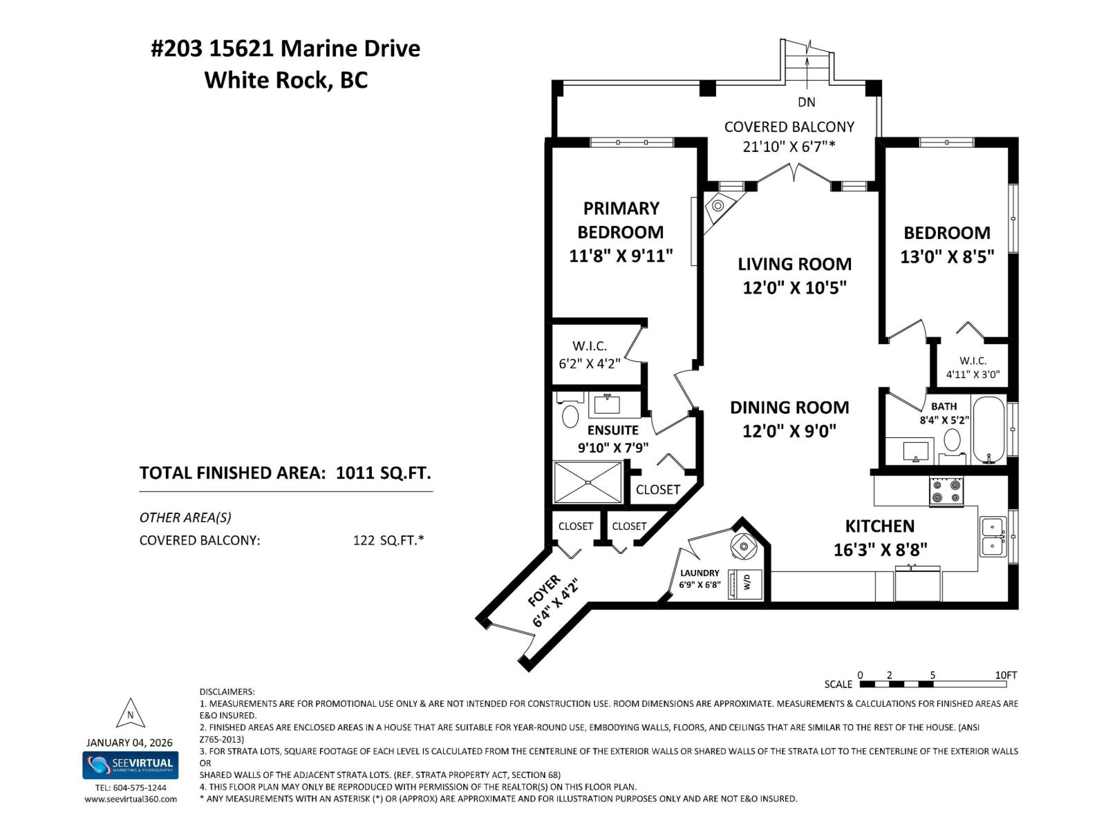 203 15621 MARINE DRIVE, White Rock