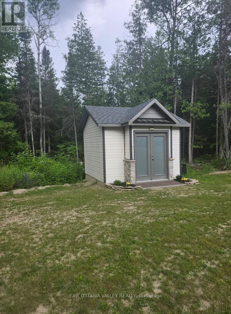 Shed with double doors. 14ft x 12ft