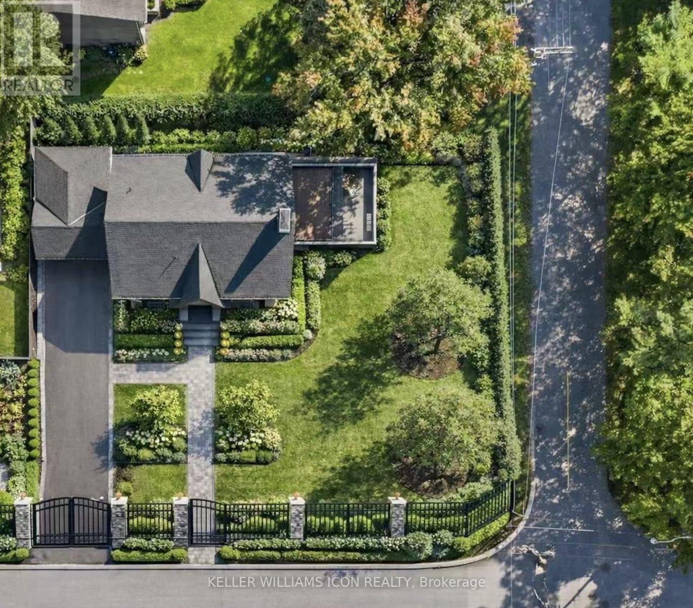 Virtually staged concept without pool.