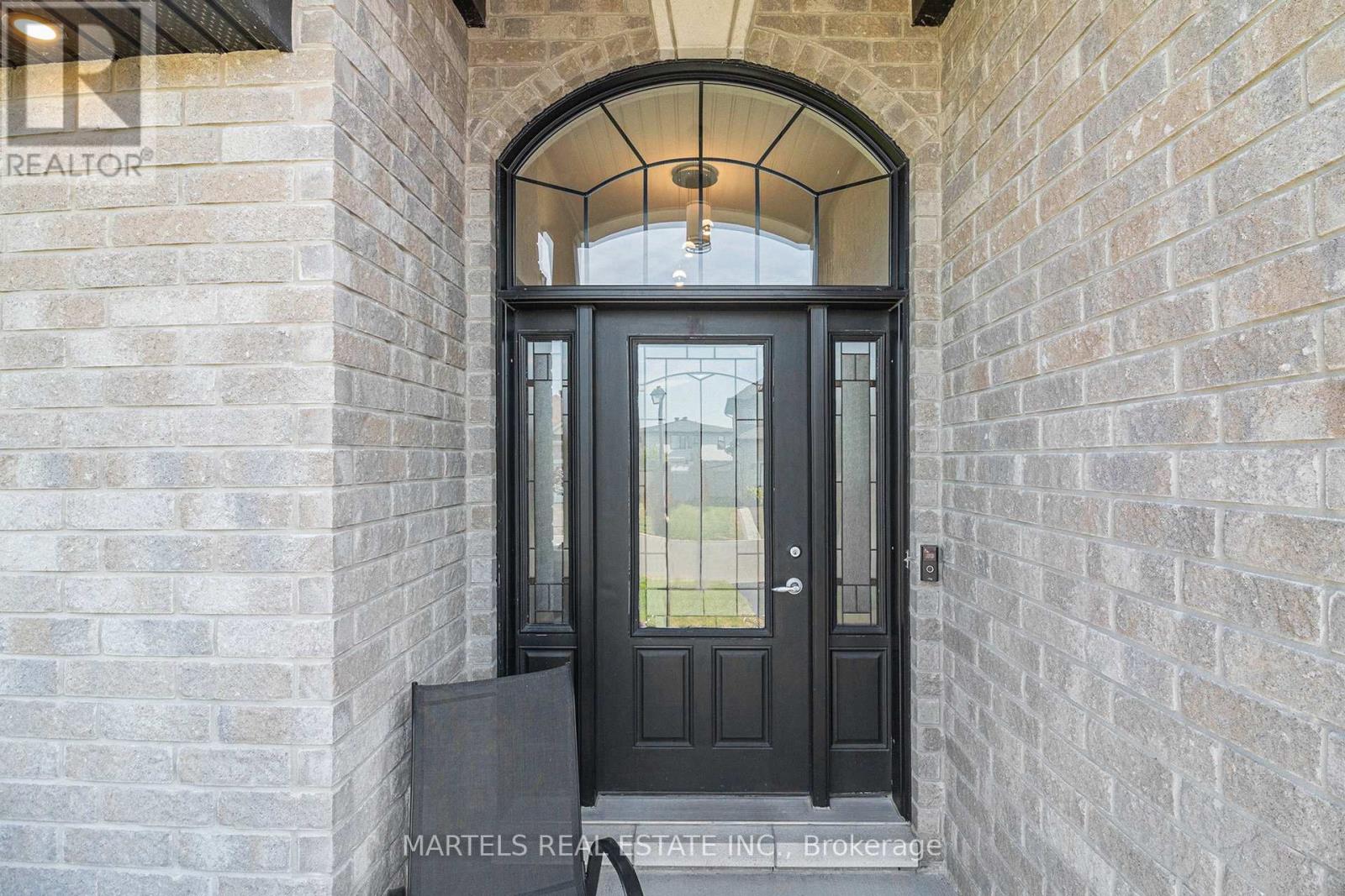Welcoming covered front porch