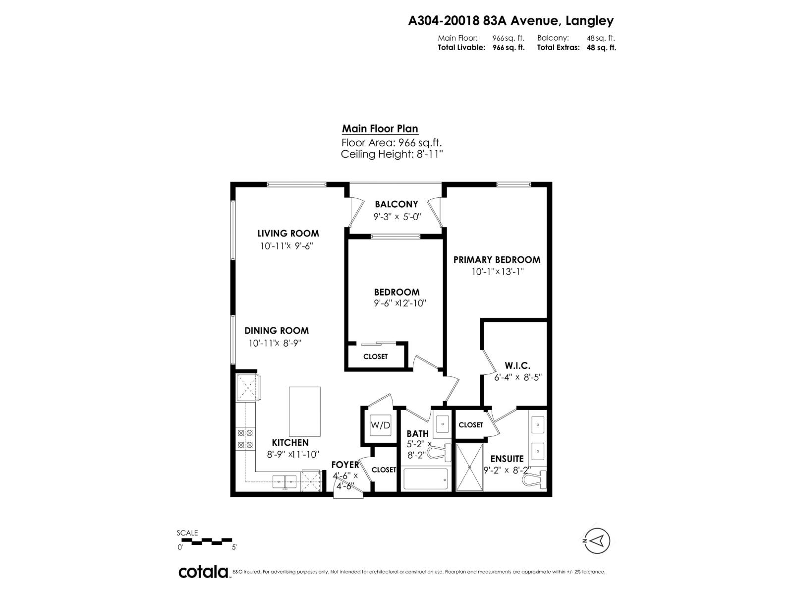 A304 20018 83A AVENUE, Langley
