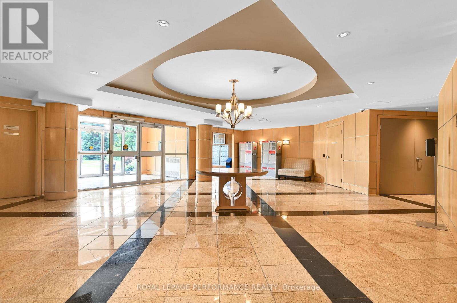 Impressive inviting building Foyer