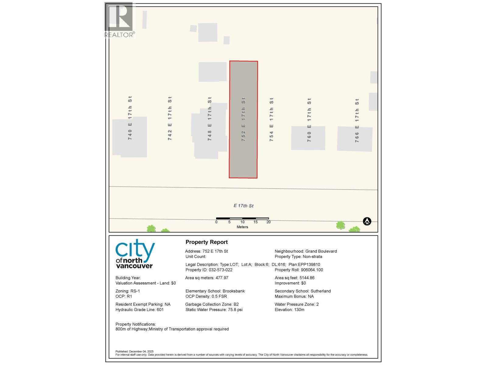 752 E 17TH STREET, North Vancouver