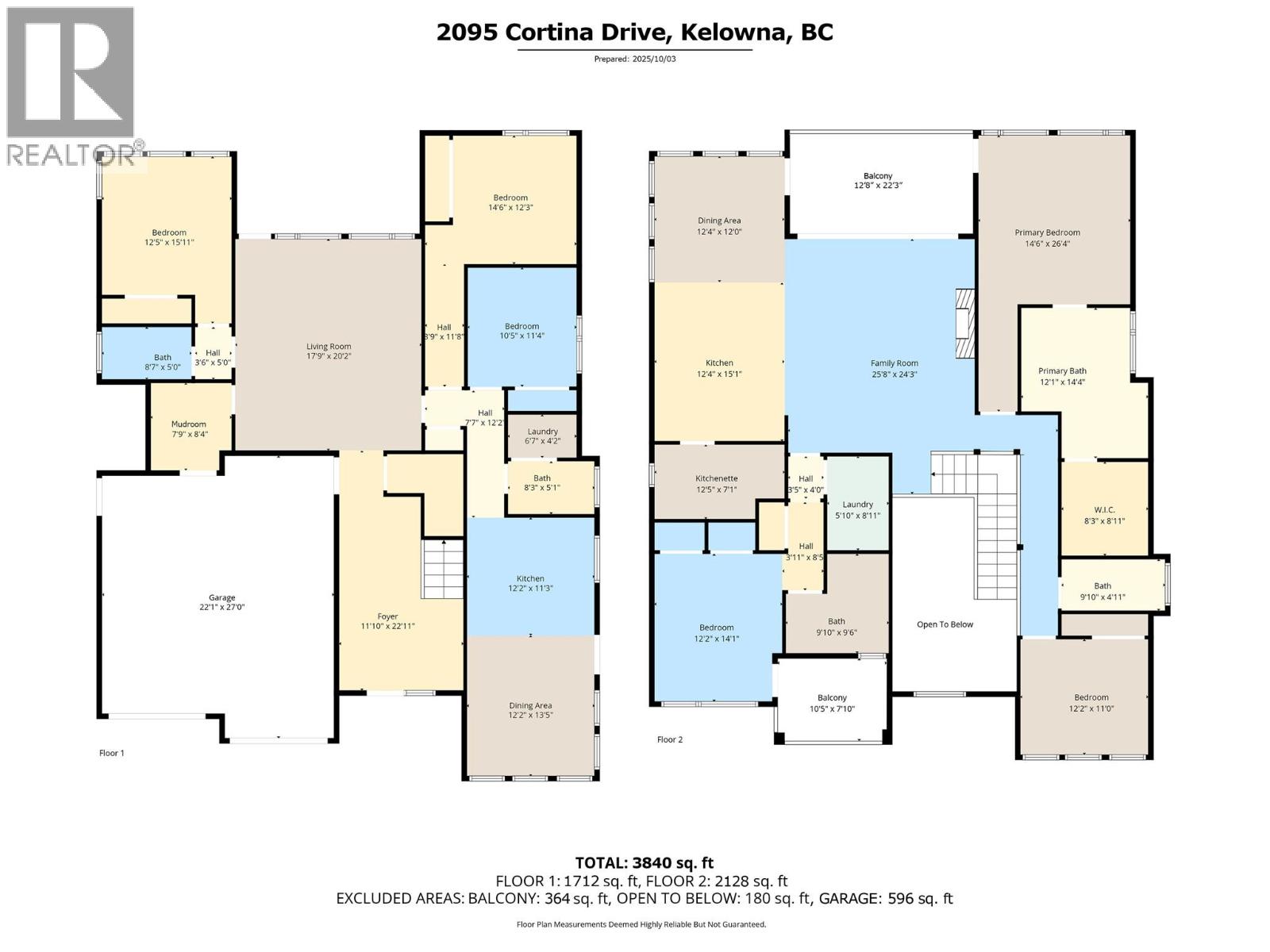  2095 Cortina Drive, Kelowna