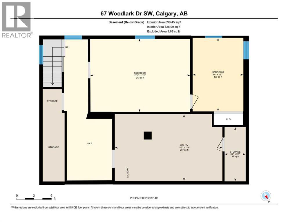 Single Family House Bungalow for Sale in  Woodlark Drive SW Wildwood Calgary 