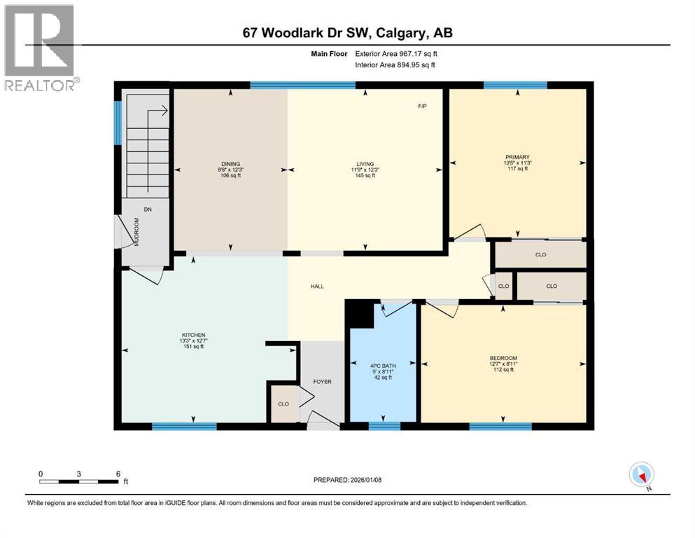 Single Family House Bungalow for Sale in  Woodlark Drive SW Wildwood Calgary 