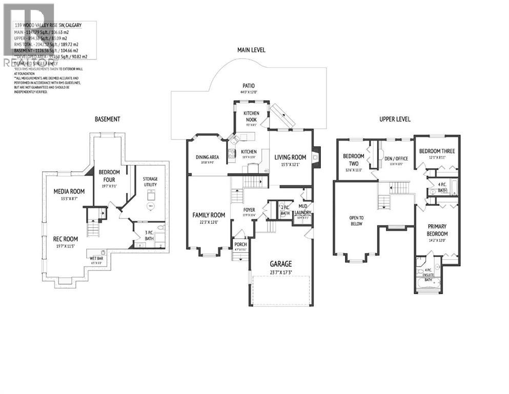 Single Family House for Sale in  Wood Valley Rise SW Woodbine Calgary 