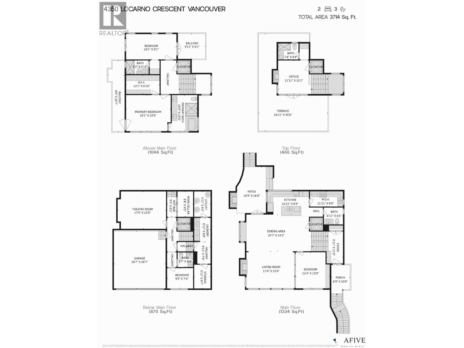 4350 LOCARNO CRESCENT, Vancouver