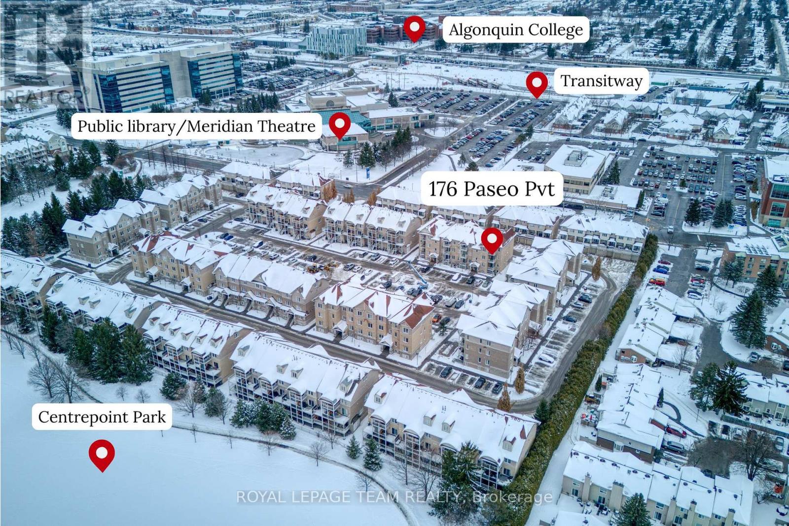 Walking distance to several amenities + transit