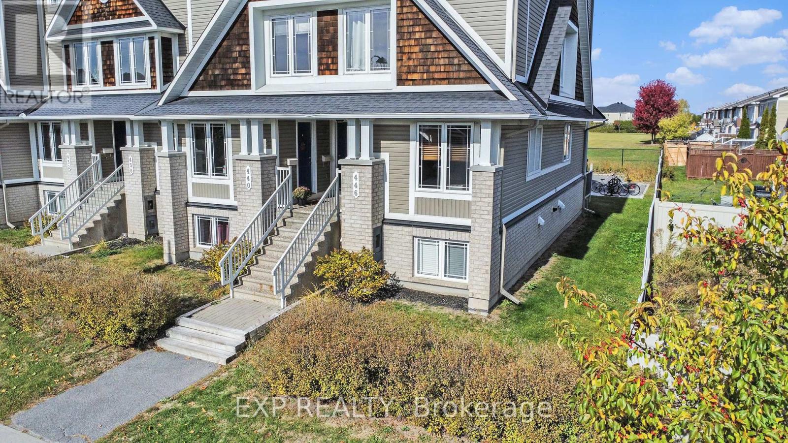 Low condo fees and backs onto a primary school