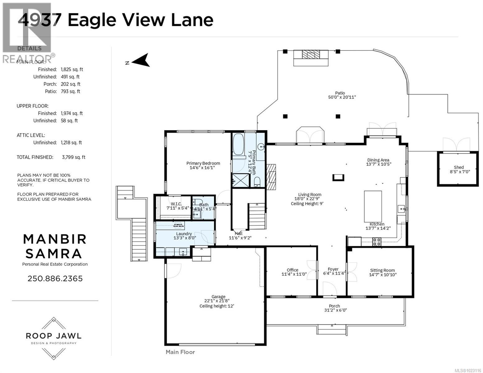  4937 Eagle View Lane, Saanich