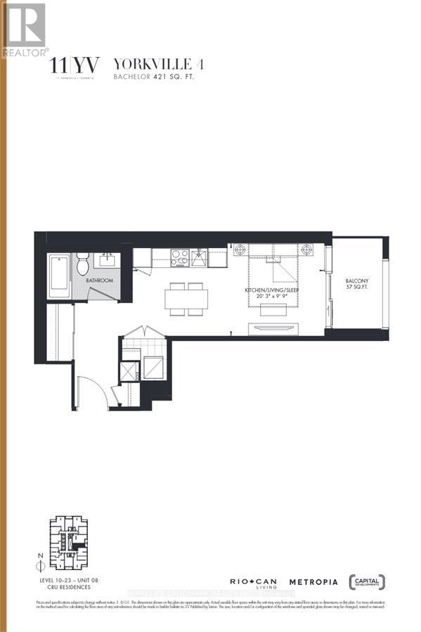 Listing photo of 1108 - 11 YORKVILLE AVENUE
