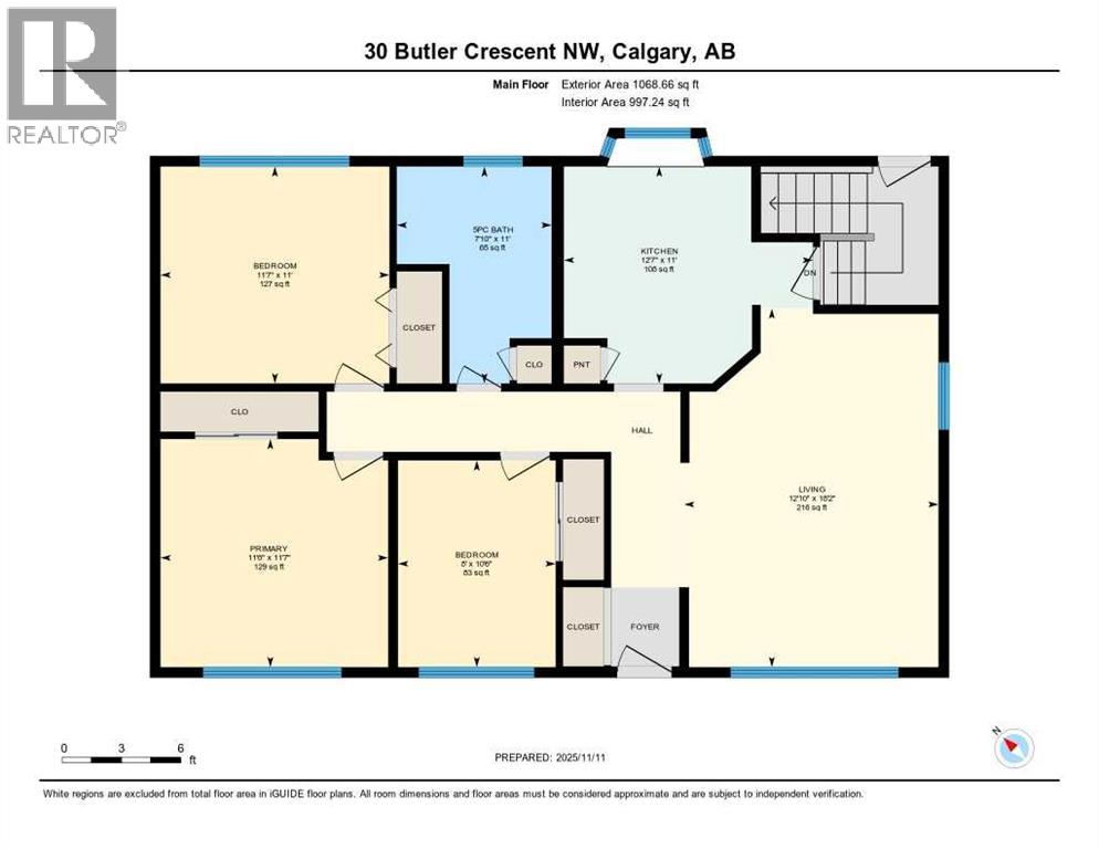 Single Family House Bungalow for Sale in  Butler Crescent NW Brentwood Calgary 