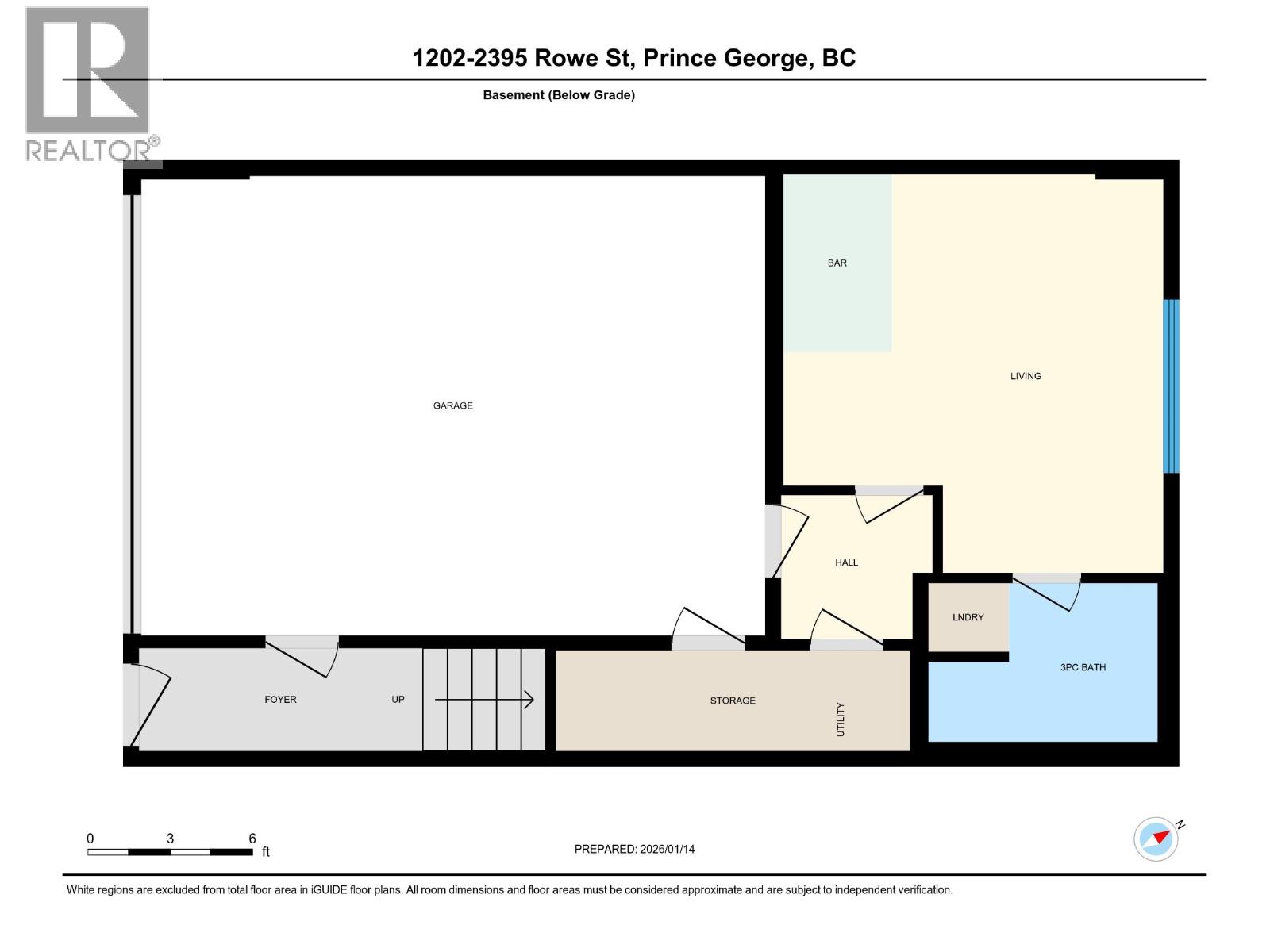 #1202 2395 ROWE STREET, Prince George