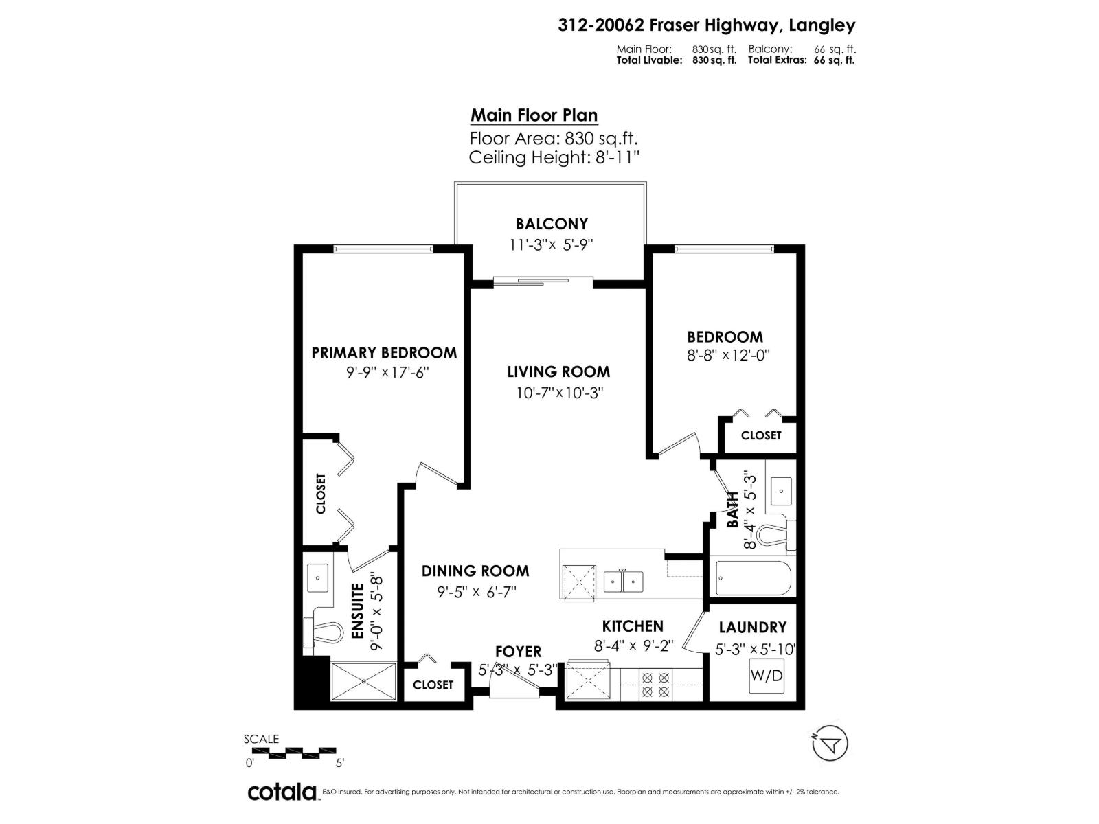 312 20062 FRASER HIGHWAY, Langley
