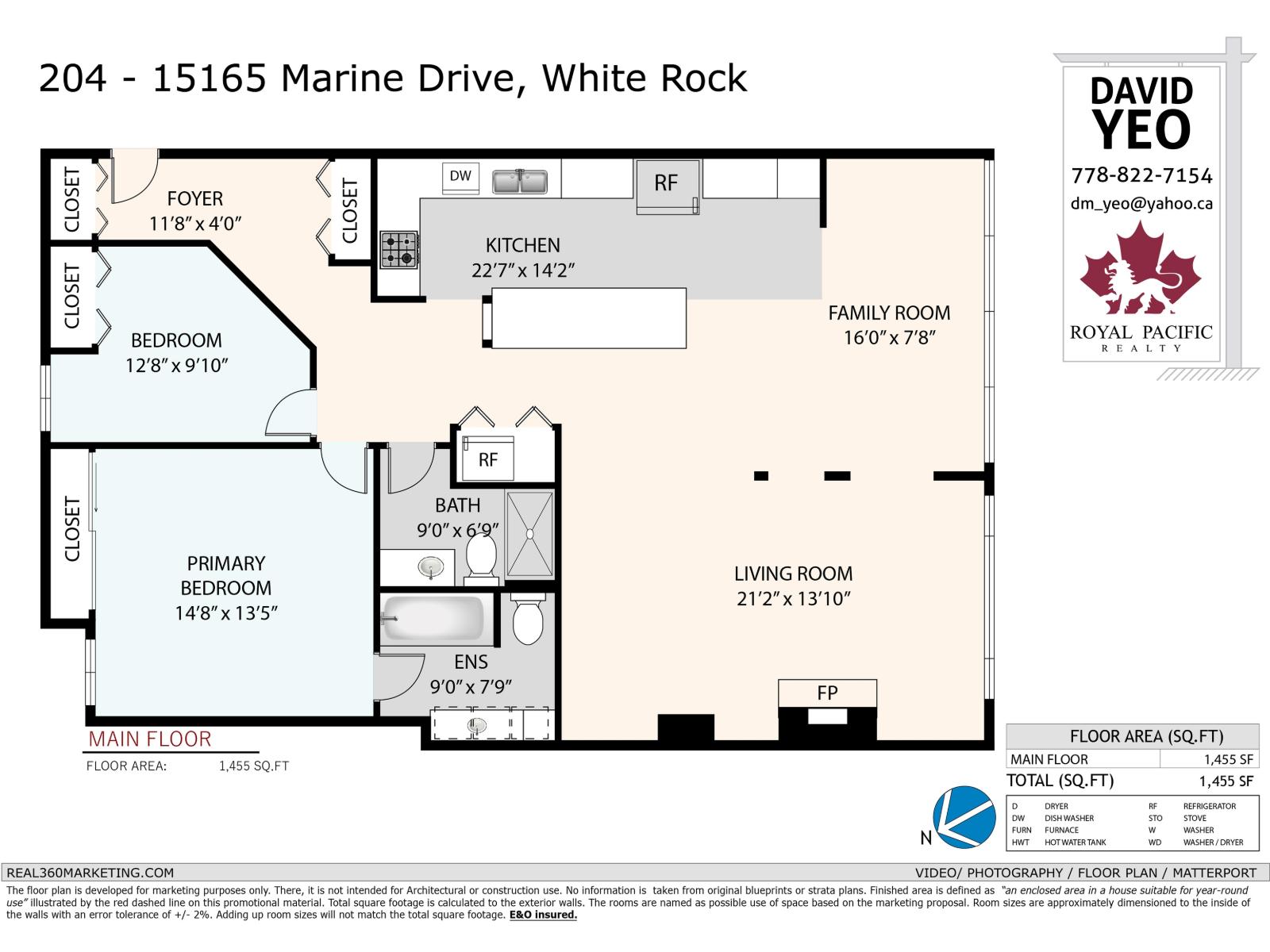 204 15165 MARINE DRIVE, White Rock