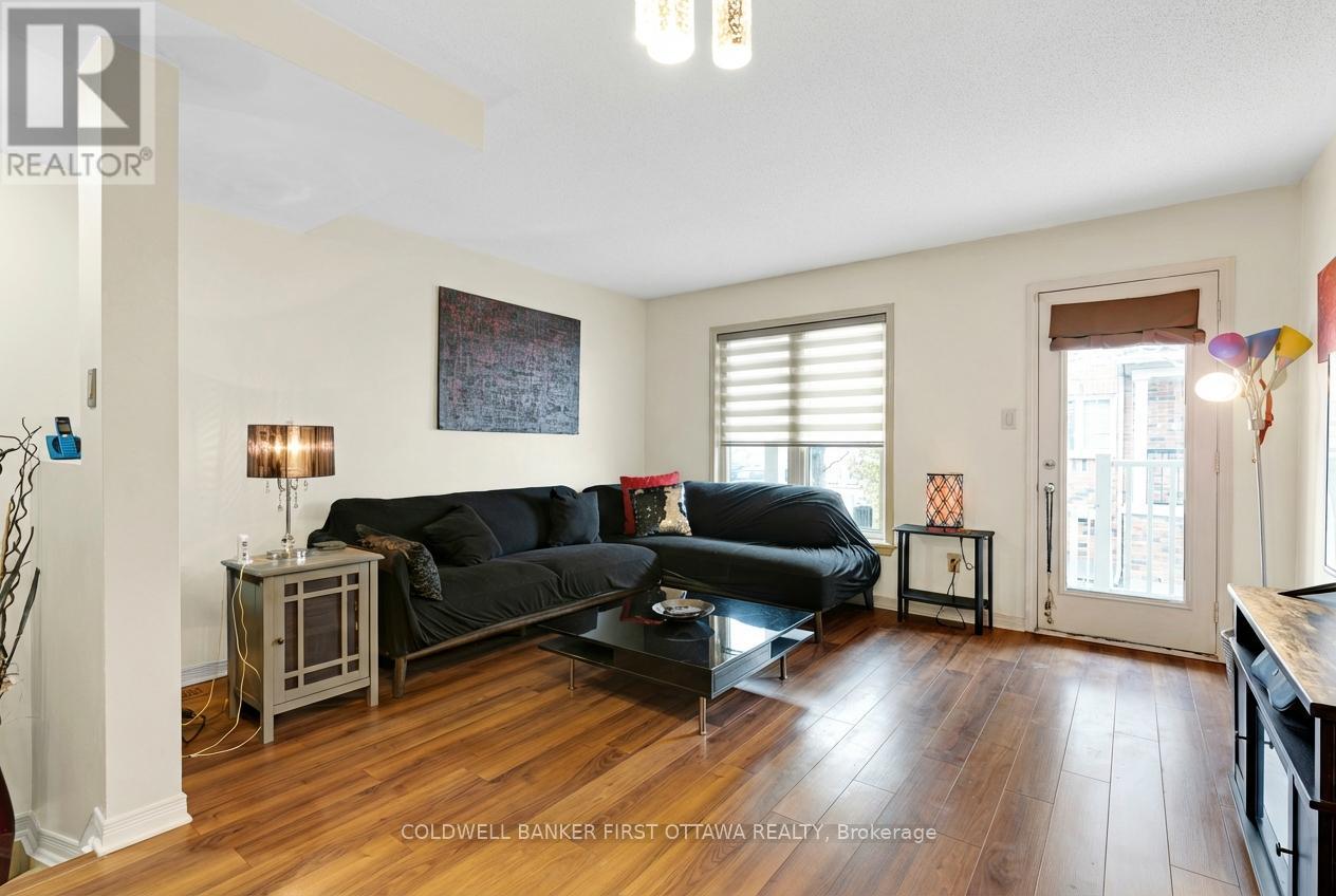 Rear door enters into the main living area