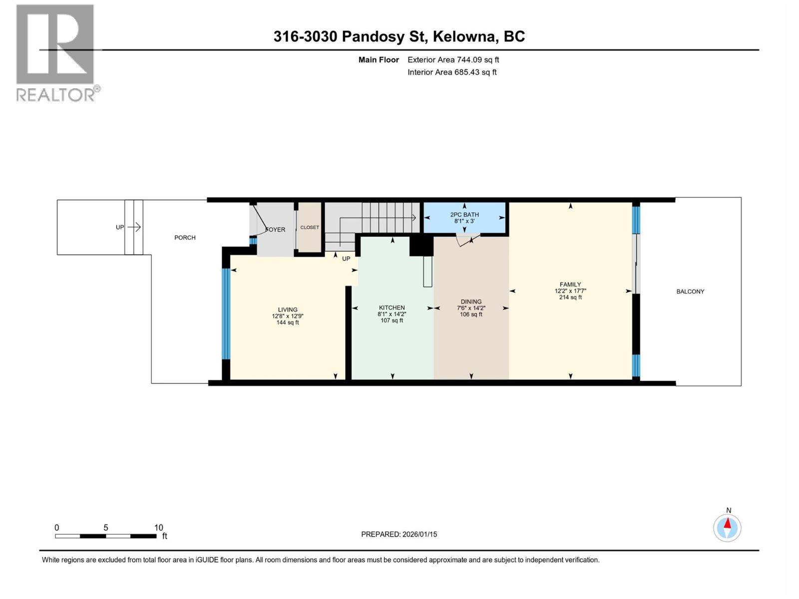 316 3030 Pandosy Street, Kelowna