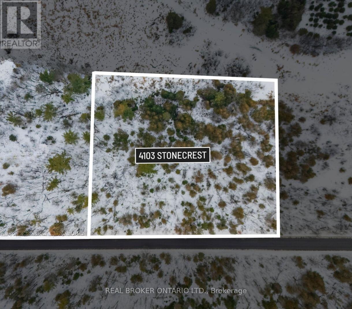 2 acres, lot lines are approximate in photo