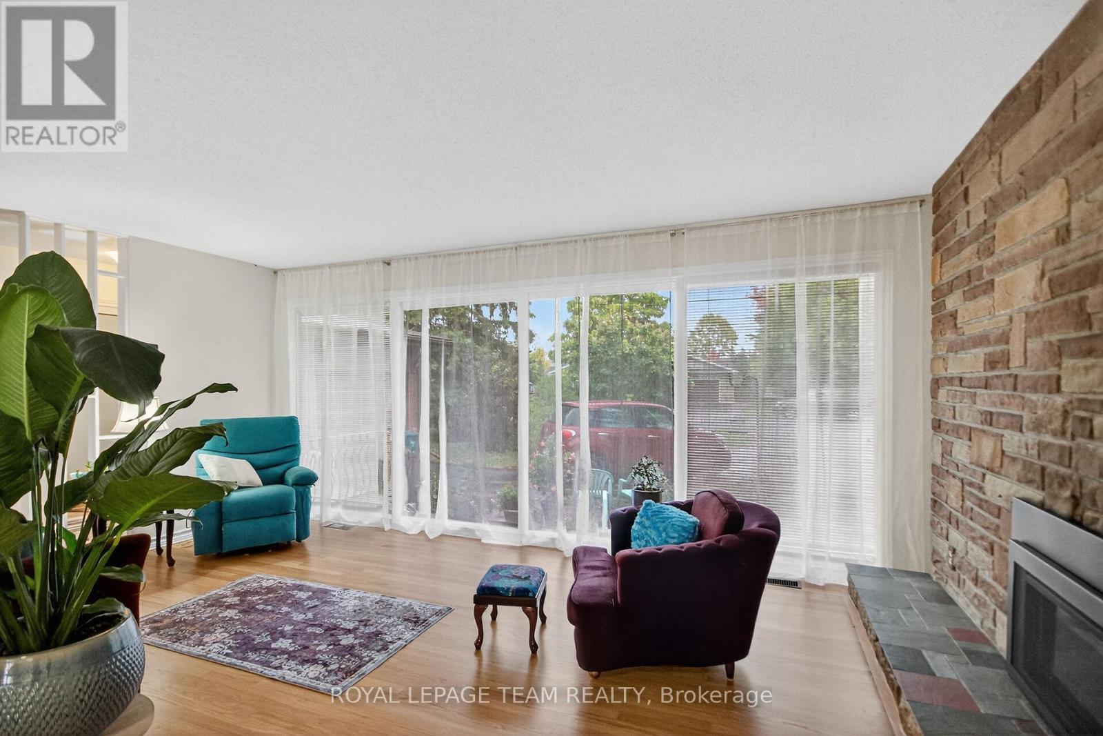 Natural light floods the home