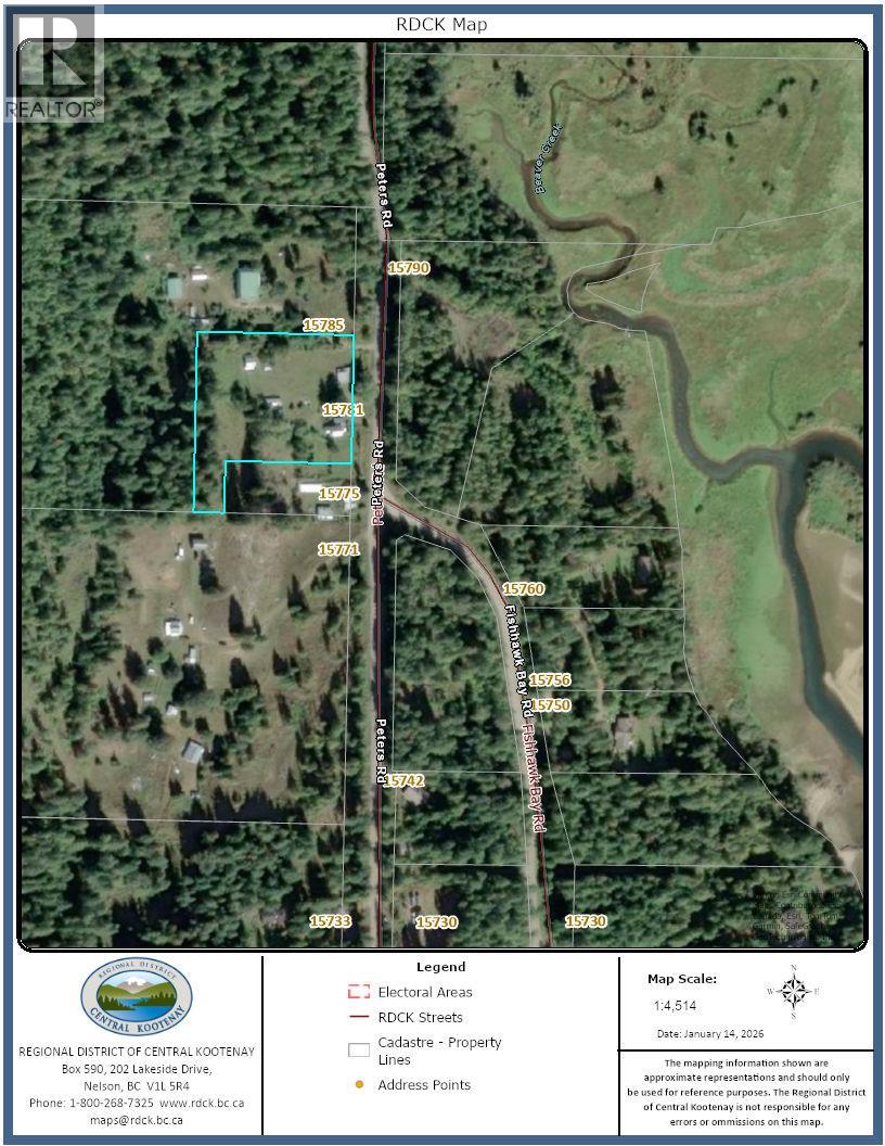 15781 PETERS Road, Crawford Bay