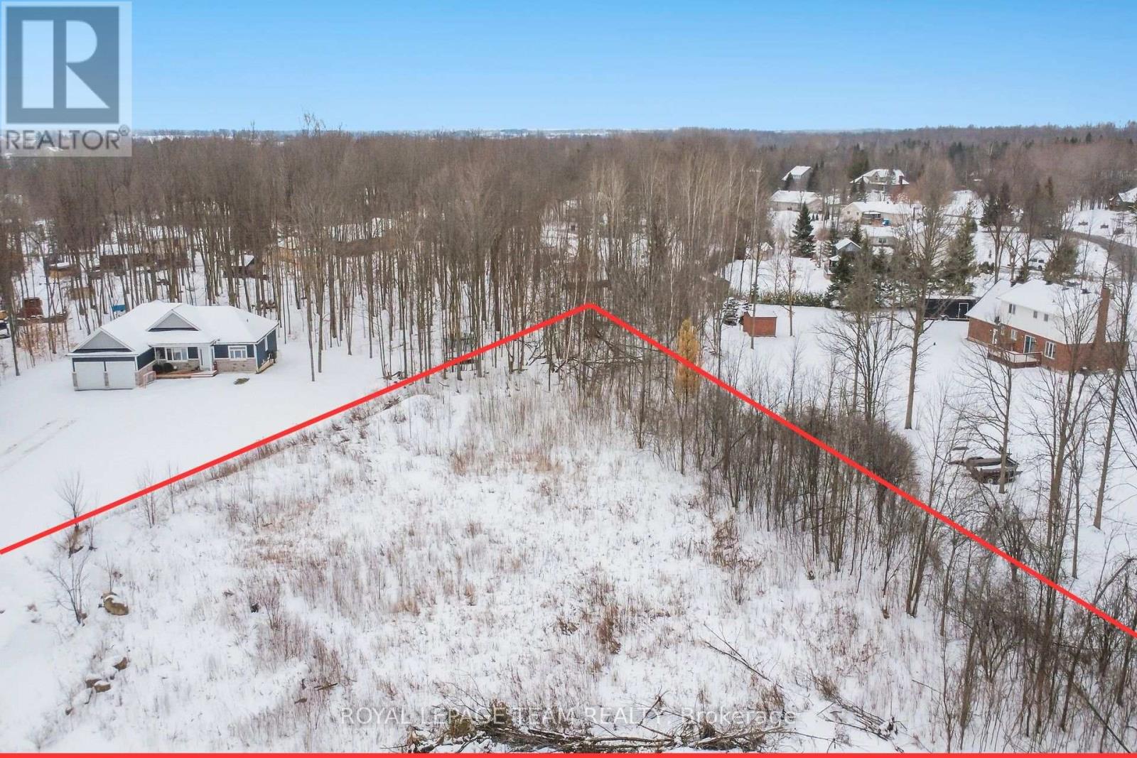 1.05 acre pie lot in a quiet cul-de-sac.